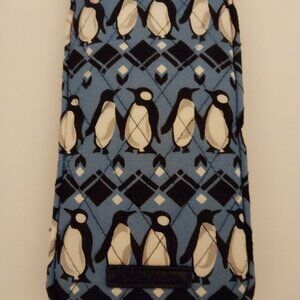 💎Vera Bradley Soft Sunglass case "Penguins Intarsia" Rare EXC💎